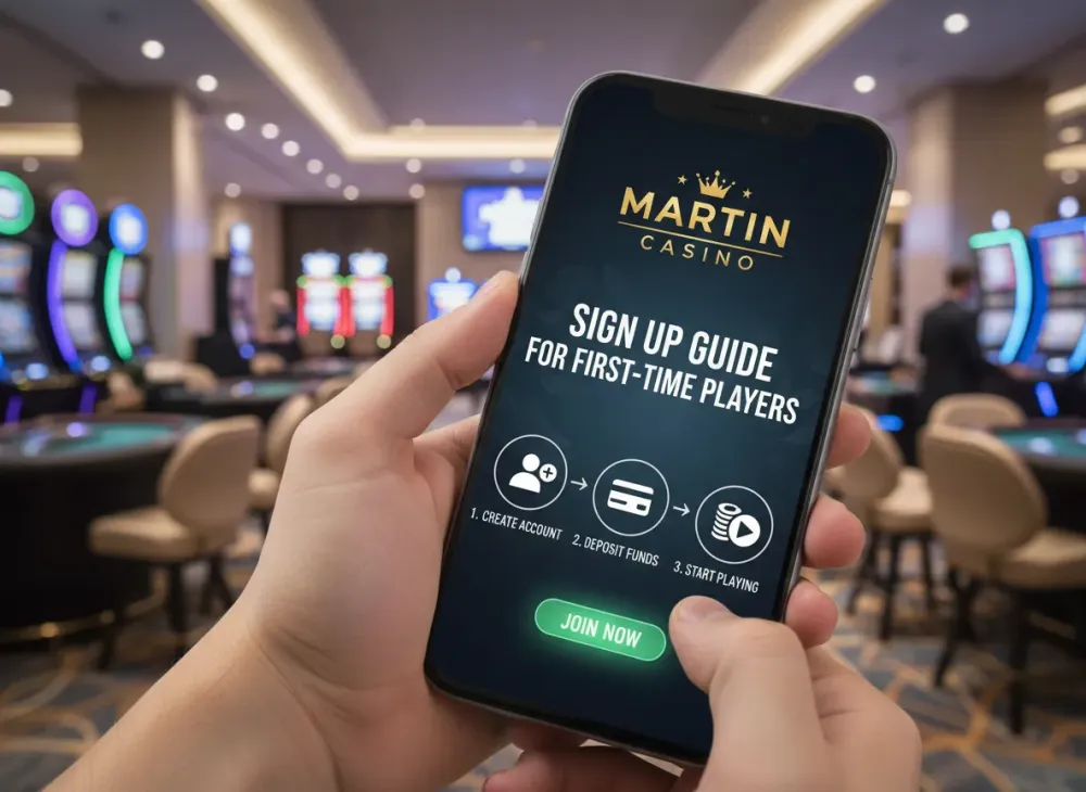 signup Martin Casino