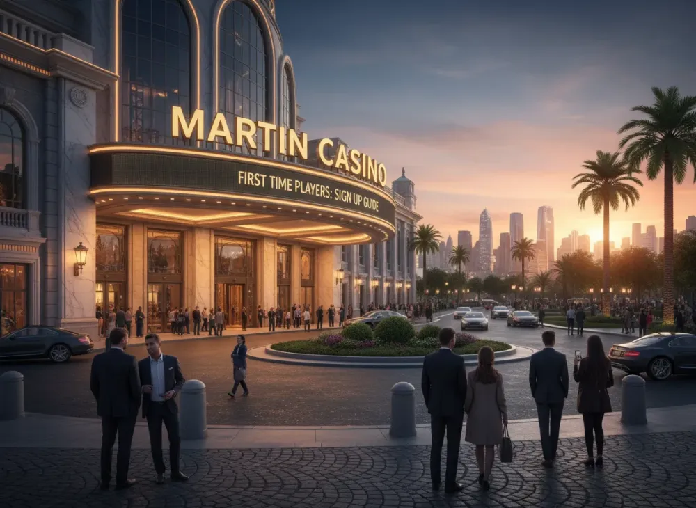 signup Martin Casino